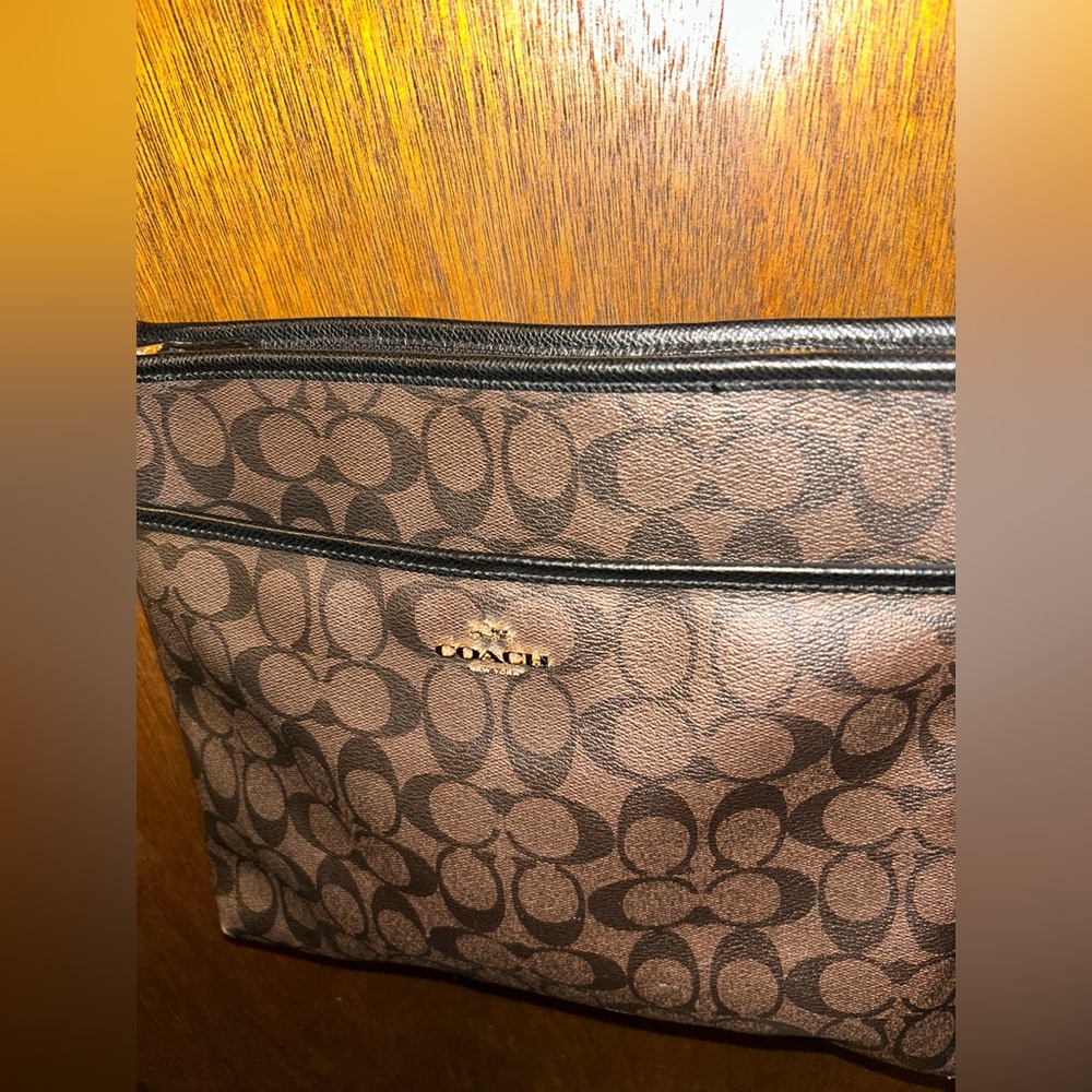 Coach Signature Brown Tote